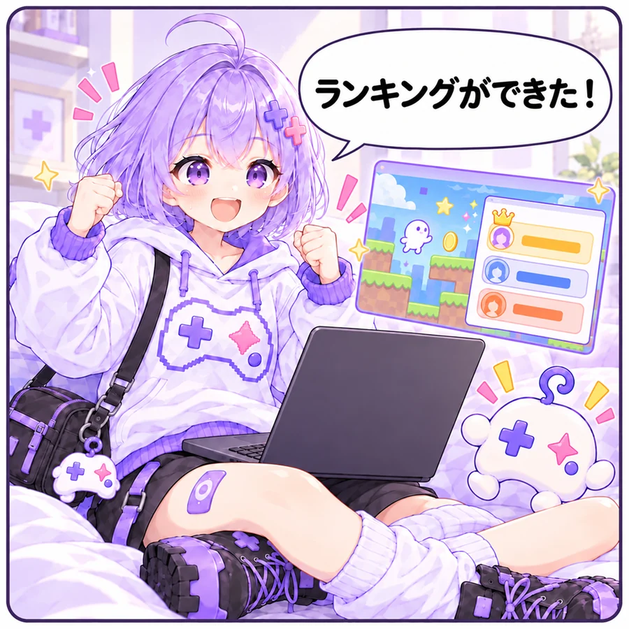 アソビ「ランキングができた!」